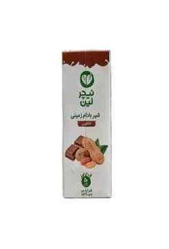 شیر بادام زمینی با شکلات نیچرلین 200 میلی لیتری